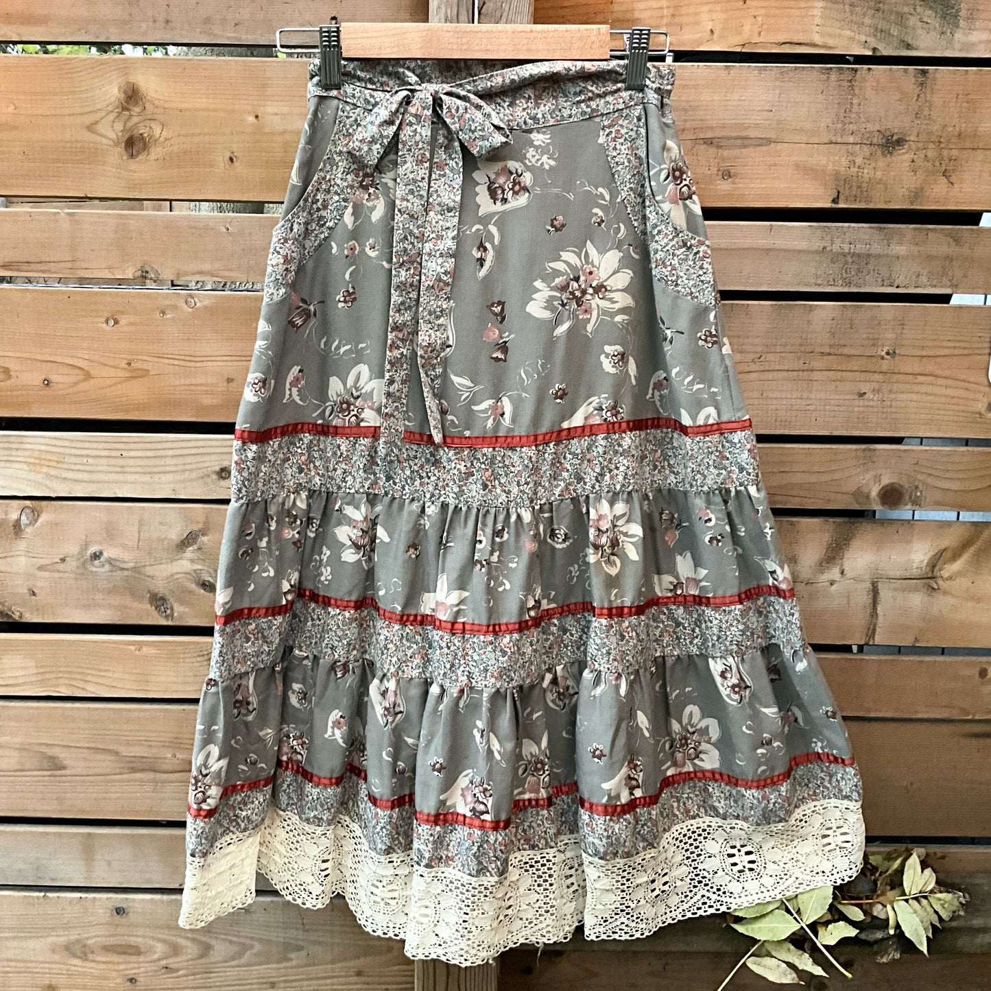 Gray Gardens Boho Skirt